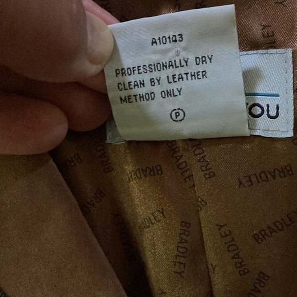 Bradley Bayou Cowgirl Western Equestrian Brown Leather Jacket embroidered trim - Picture 4 of 6